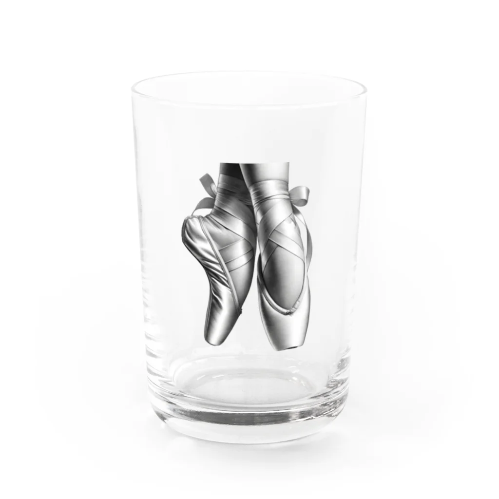 imoimo2022のトゥシューズ Water Glass :front