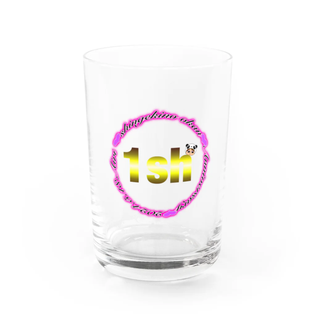 Airi11の周年グッズ Water Glass :front