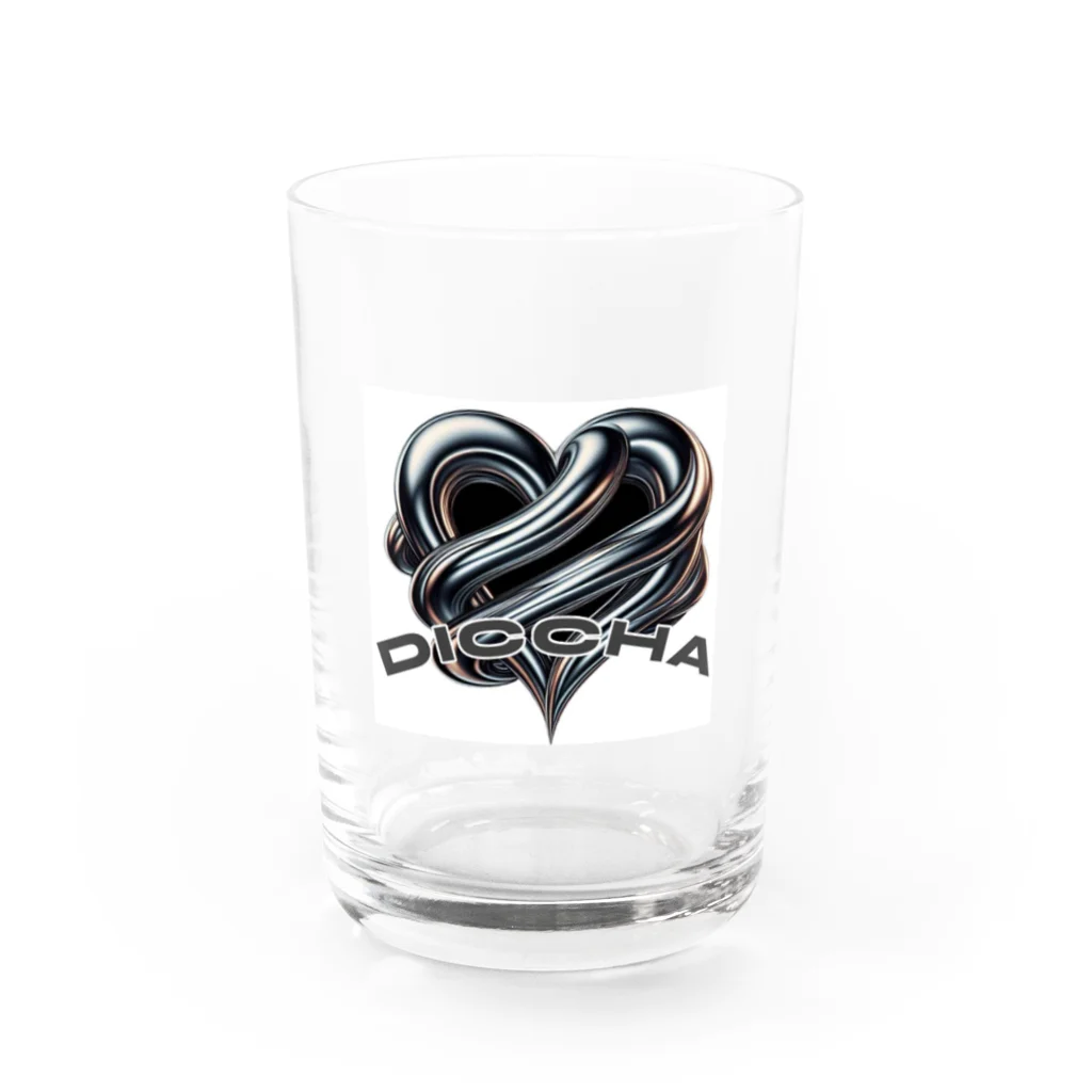 DICCHA#KのDICCHA@original Water Glass :front