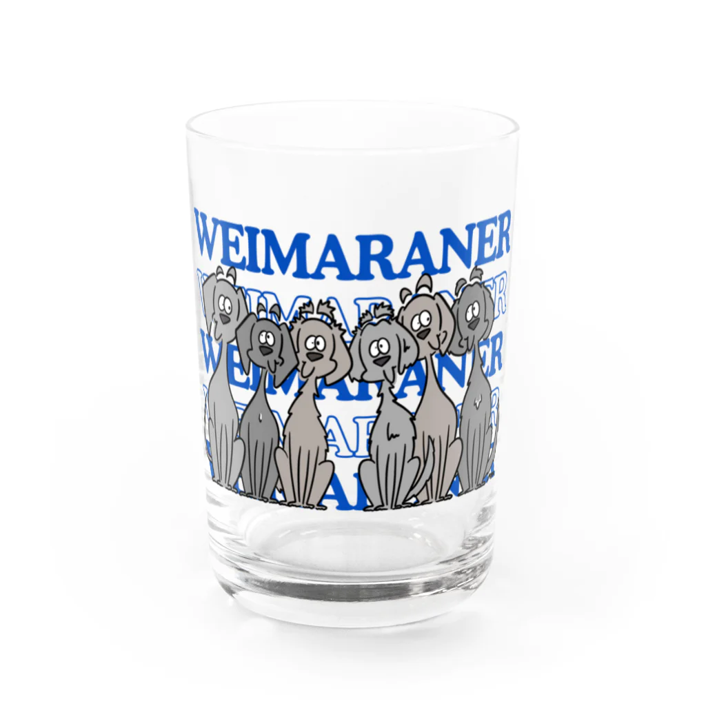 Mii.のWEIMARANER Water Glass :front