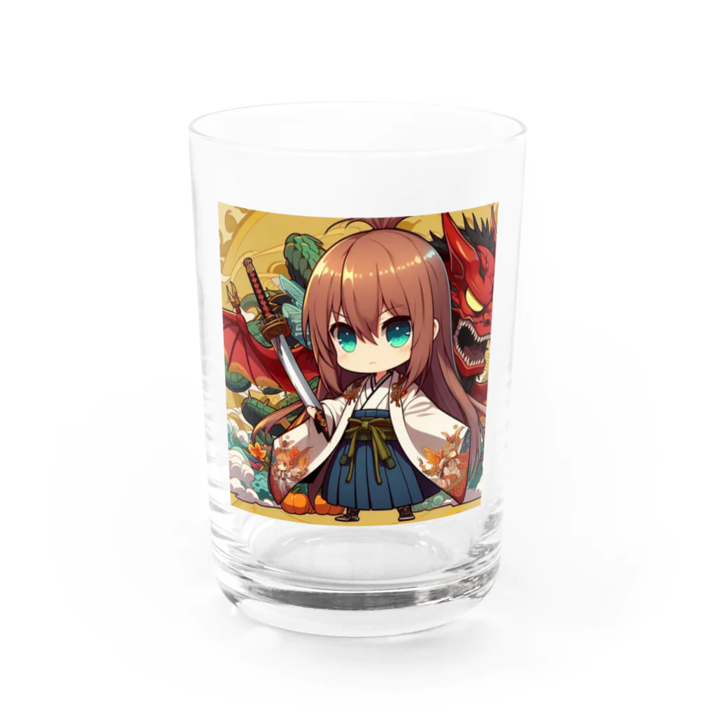 klkの武士 Water Glass :front