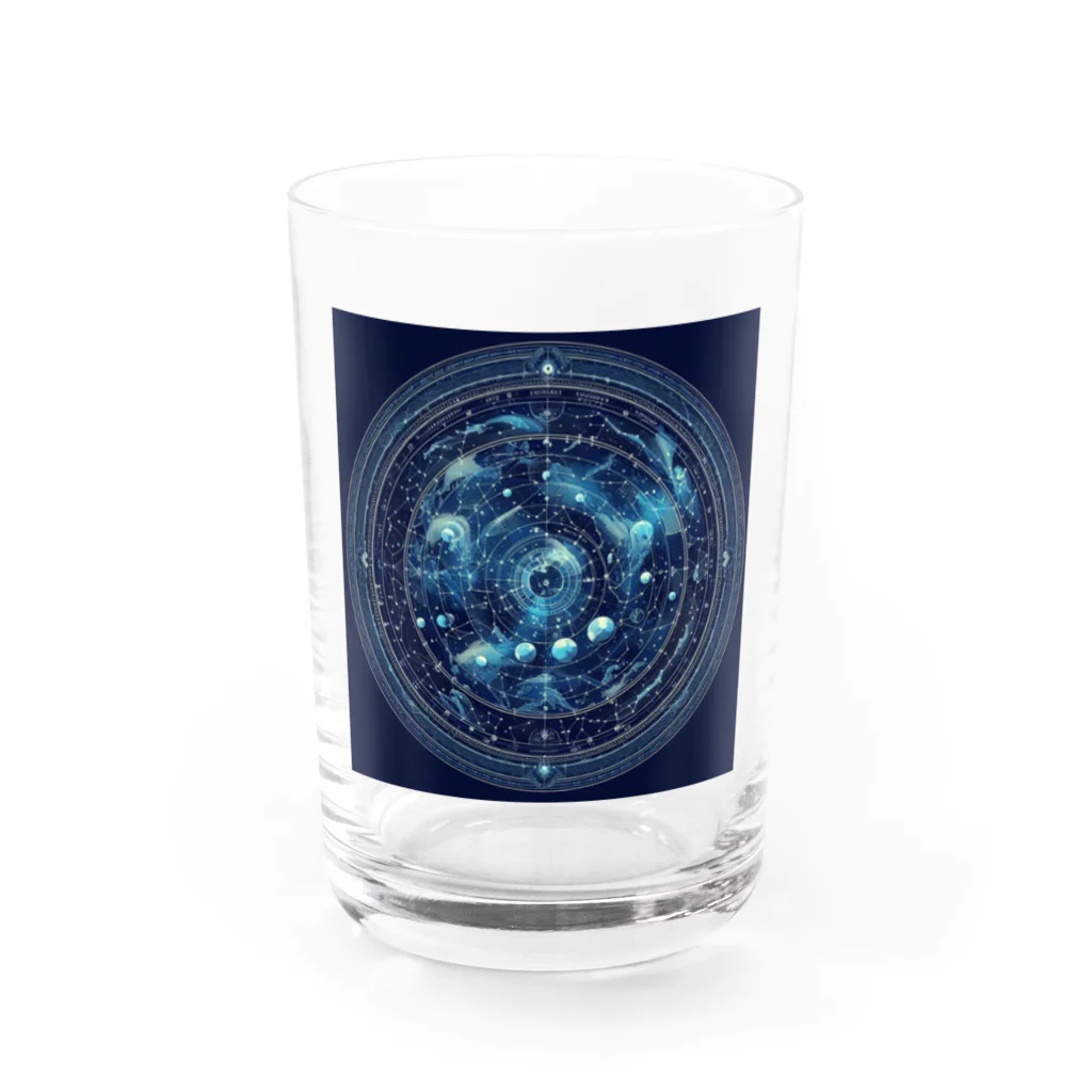 shrinkの天体 Water Glass :front