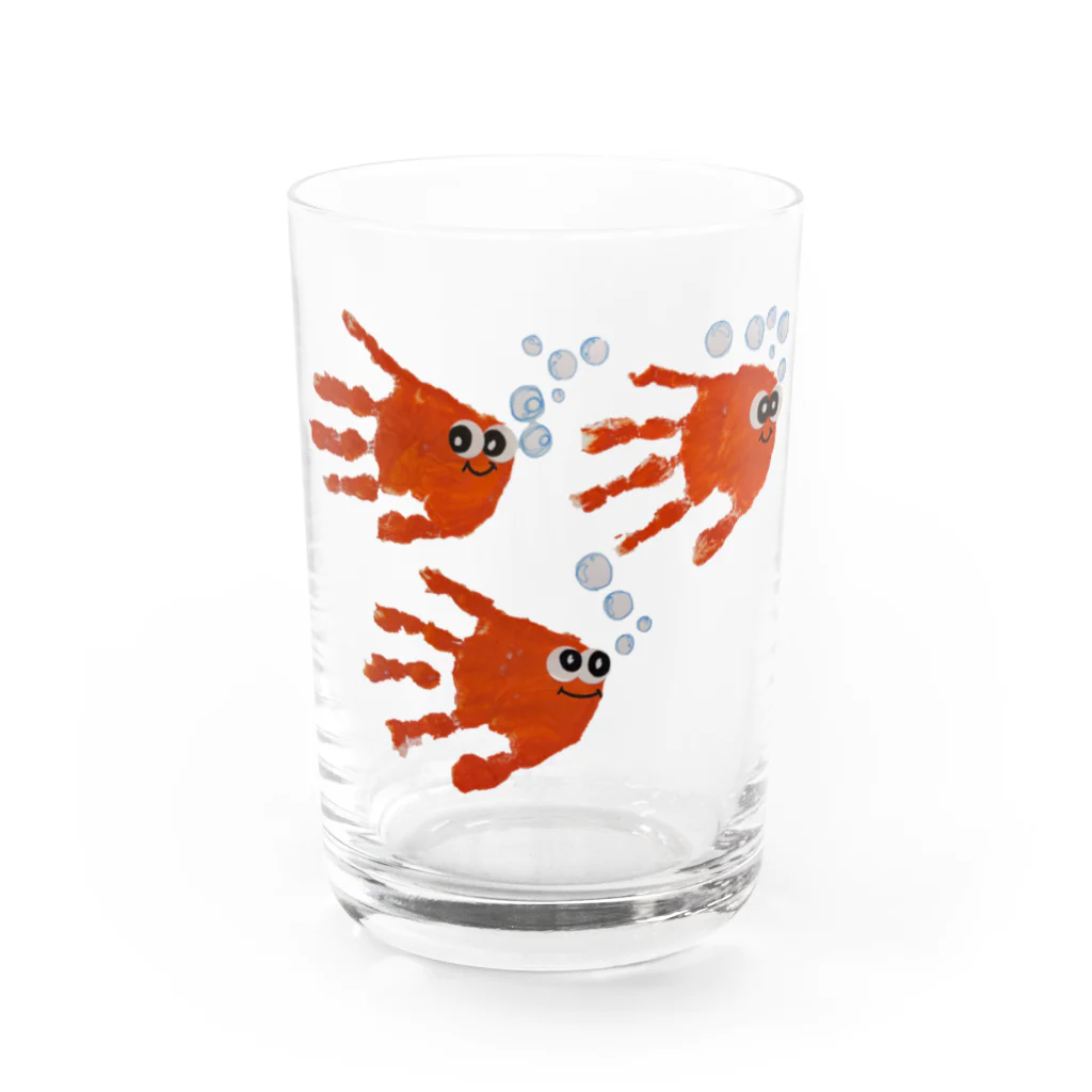 abcdefghijk123の手形シリーズ Water Glass :front