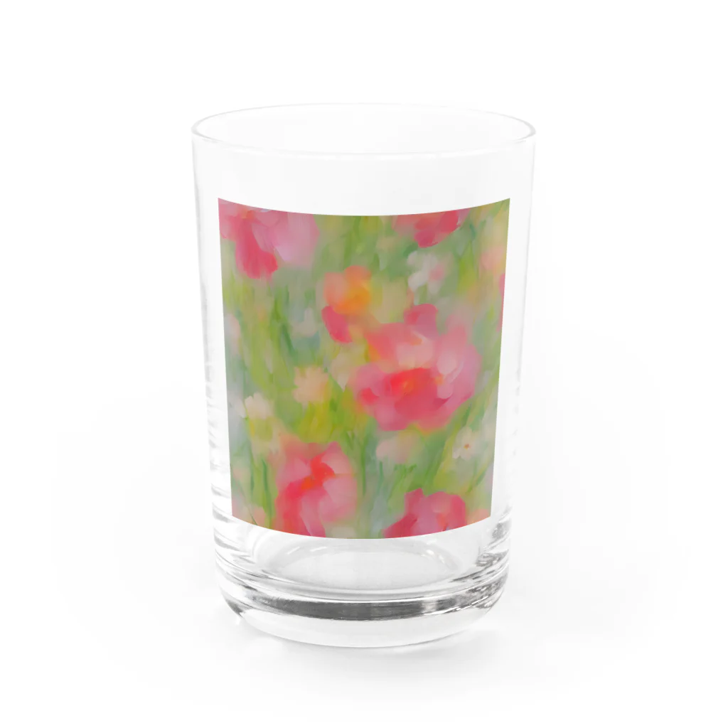 tleflower のFlower Water Glass :front
