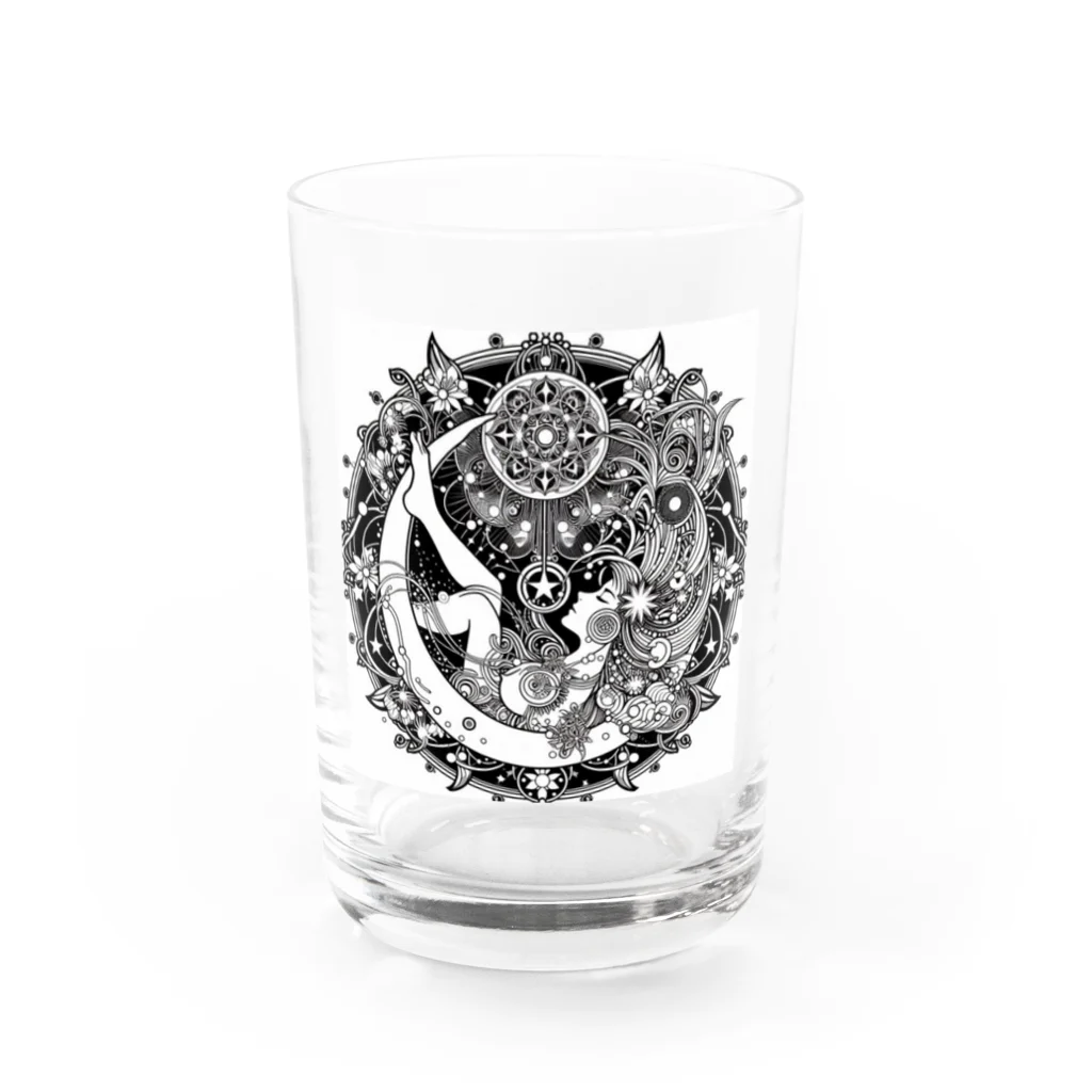 HIbIKingのmystical Water Glass :front