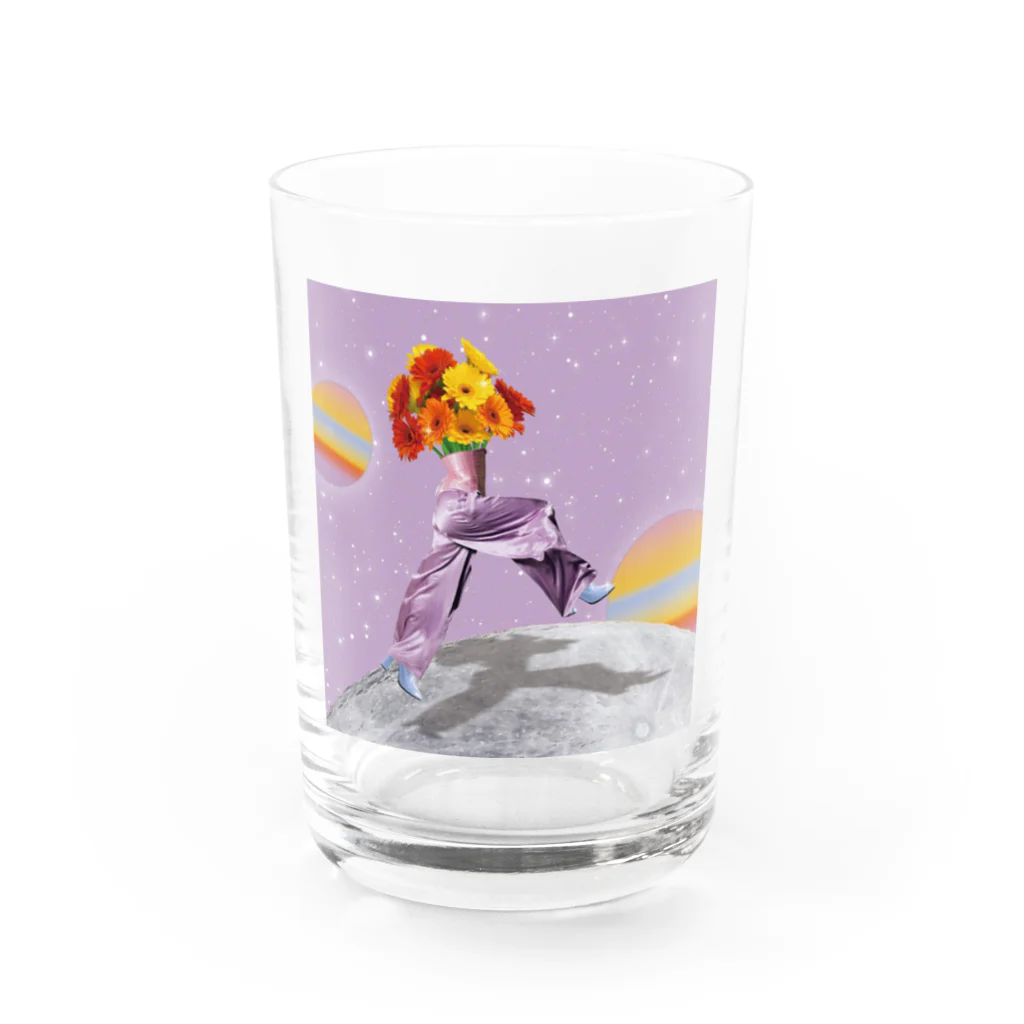 ERiMARi'SHOPのPoppin'ピンクパープル Water Glass :front