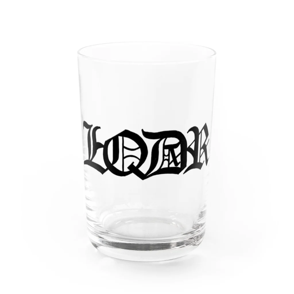 mame-productionの上Q国民 Water Glass :front