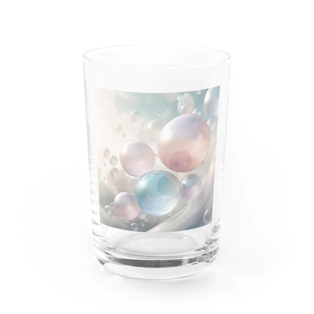 癒しの部屋🐾໒꒱のBubbles🫧 ͛.* Water Glass :front