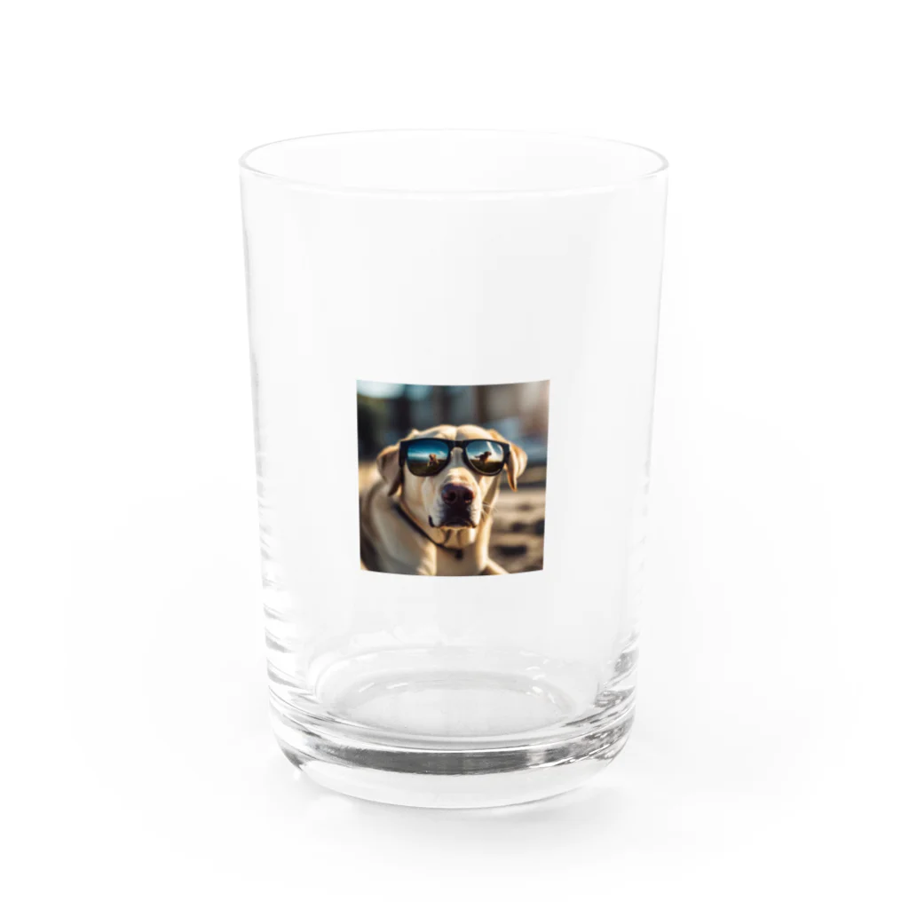 naftethの食いしん坊のレトと言いますねん Water Glass :front