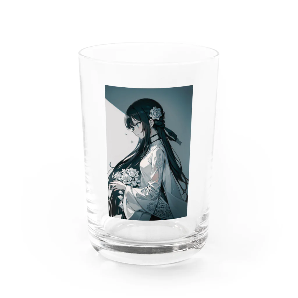 🐋うくはのお店の君は花嫁 Water Glass :front