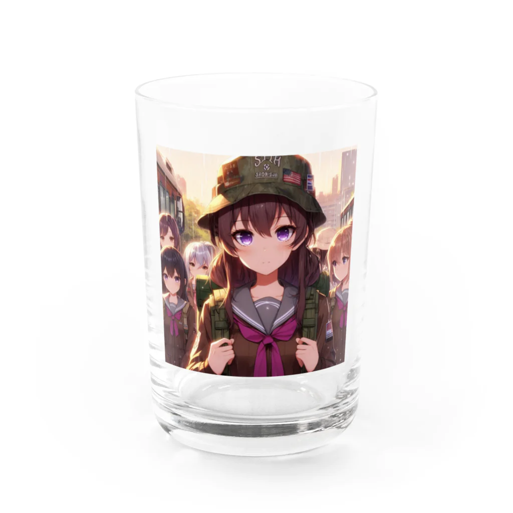 SWQAのソロキャンプjk Water Glass :front