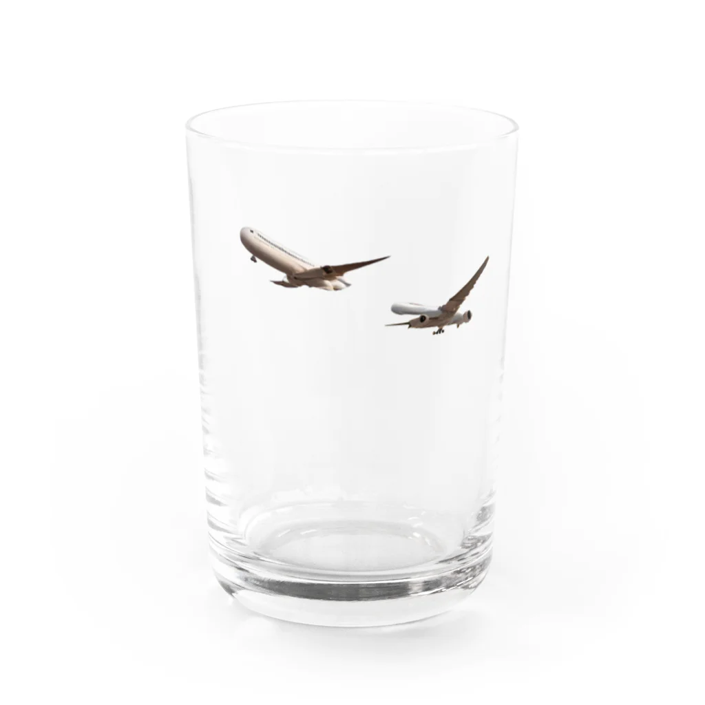 River book designの「現実で起きると異世界転生、もしくは転移する?」 Water Glass :front