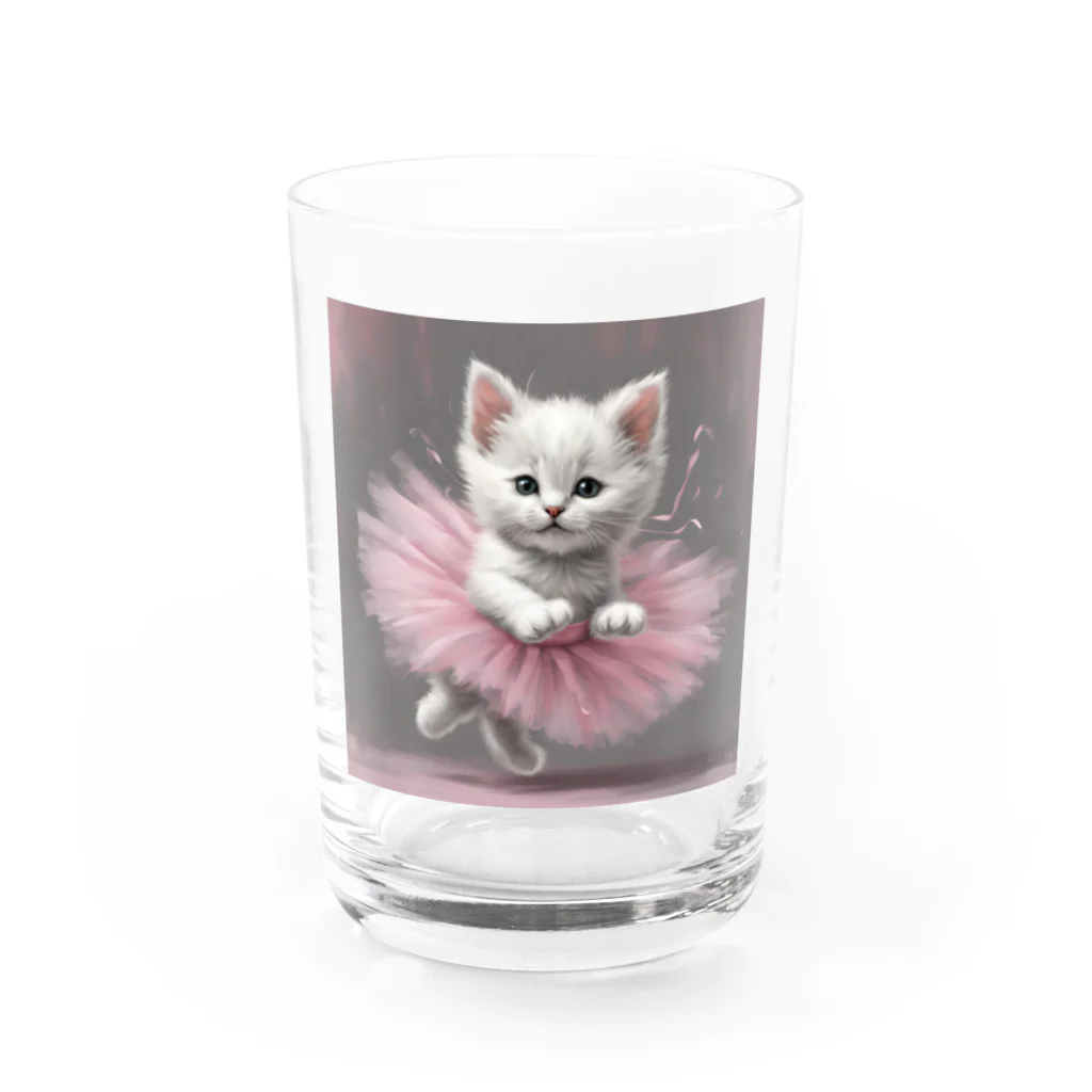 coco...のバレリーにゃ Water Glass :front