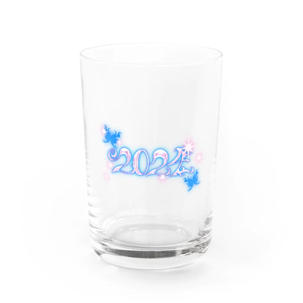 ちょこっぷの2024 🦋✨ Water Glass :front