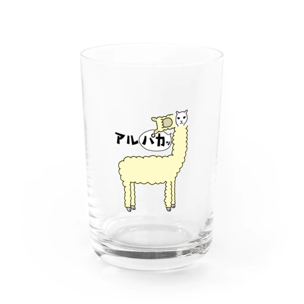 CHOSANAのアルパカ ッ Water Glass :front