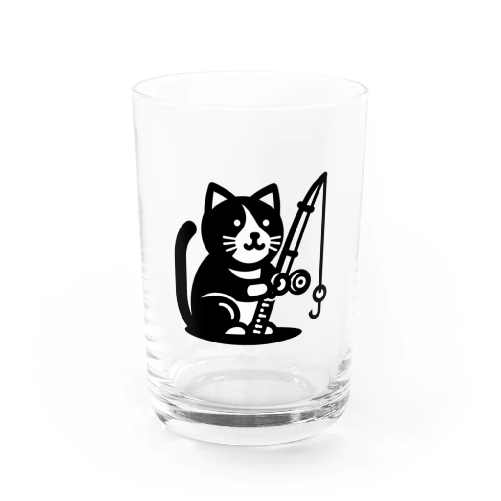 fish-man13の釣り猫 Water Glass :front