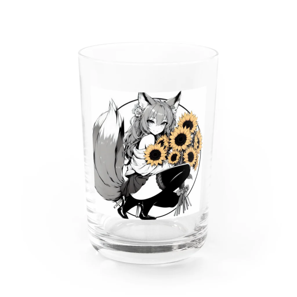 Fox_d.ogのFoxgirl.summer.3 Water Glass :front