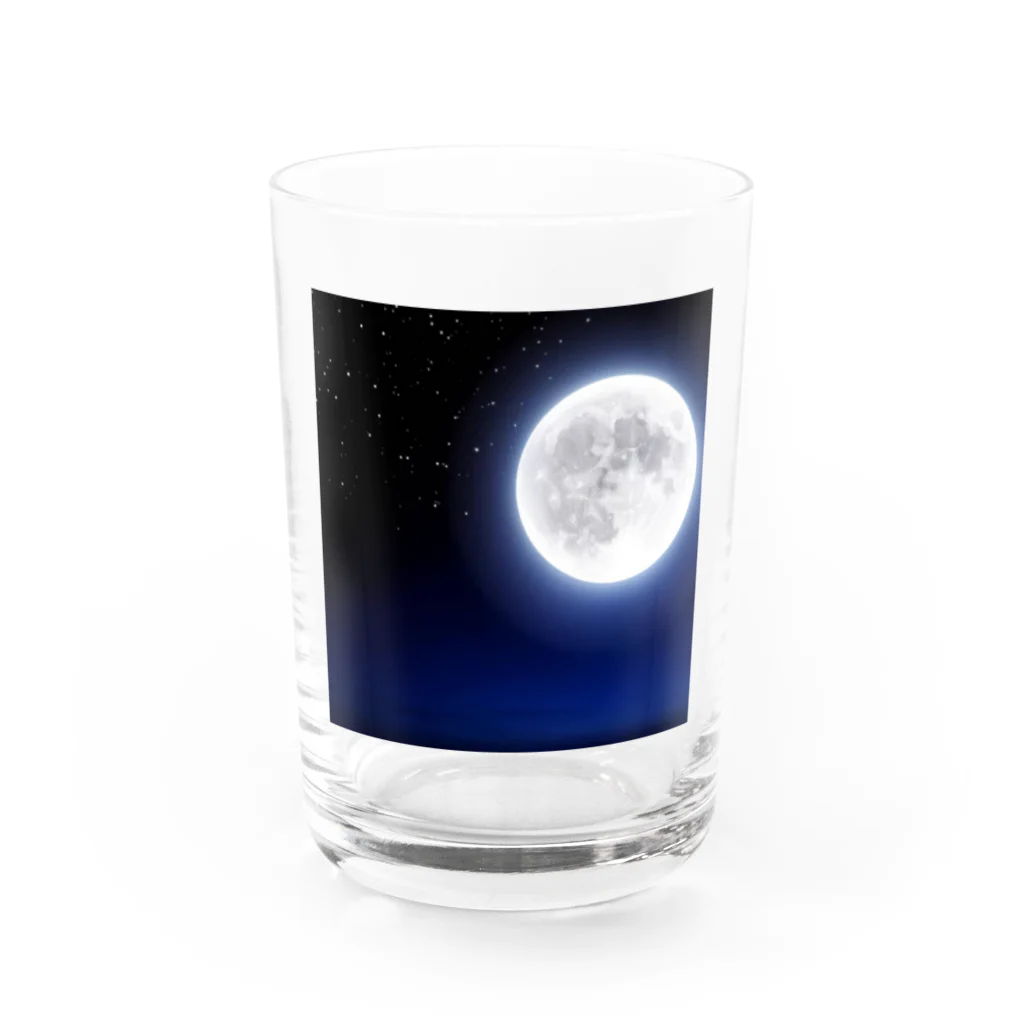 BOSATUの満月と星 グラス前面