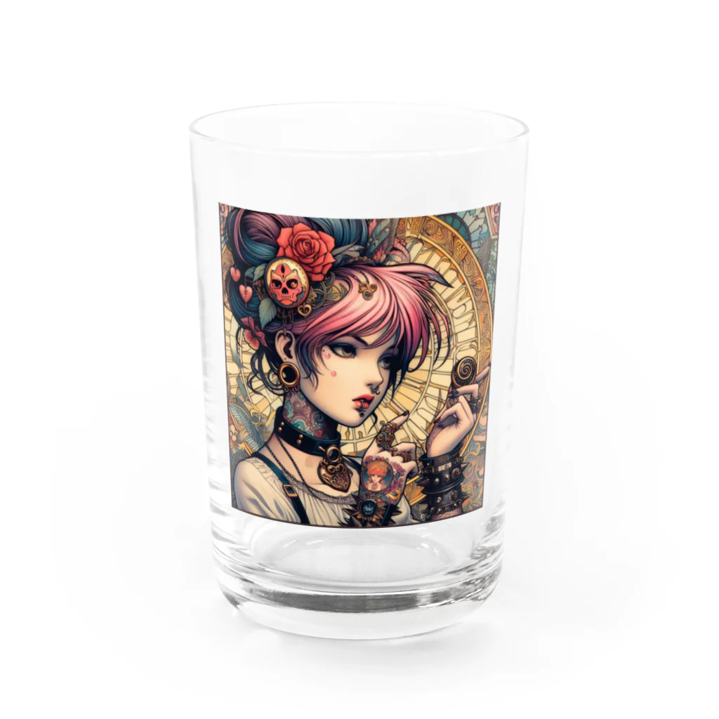 riarioのピンク Water Glass :front