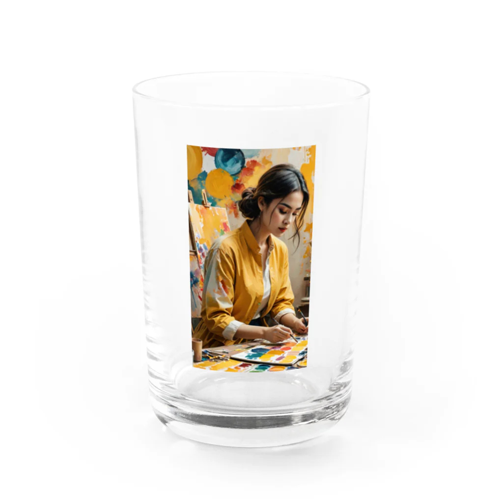 saoc11039のアート Water Glass :front