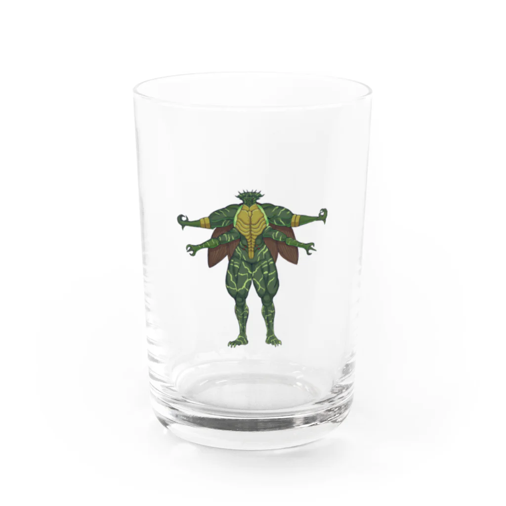 ルートプラス福島のタガメの悪魔 Water Glass :front