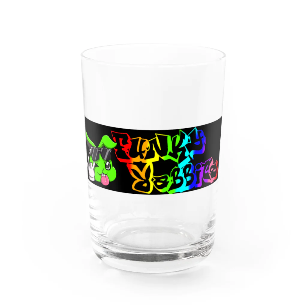 茶々丸の介の巣ごもりのFR Water Glass :front