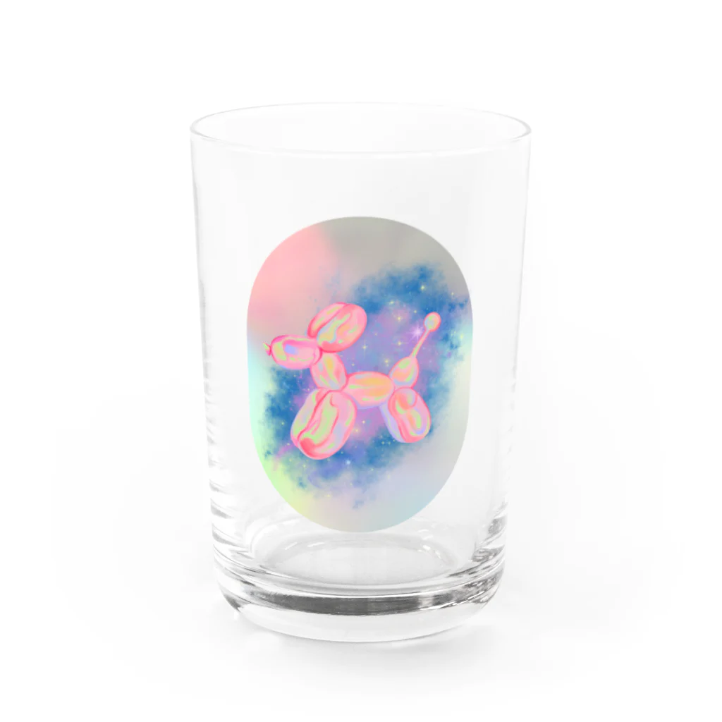 YuRaのバルーンアート Water Glass :front