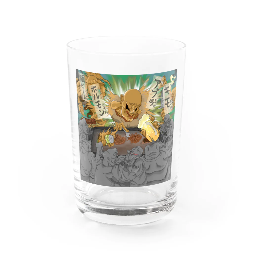 ケニチkenichiの鉄板ホルモン屋 Water Glass :front