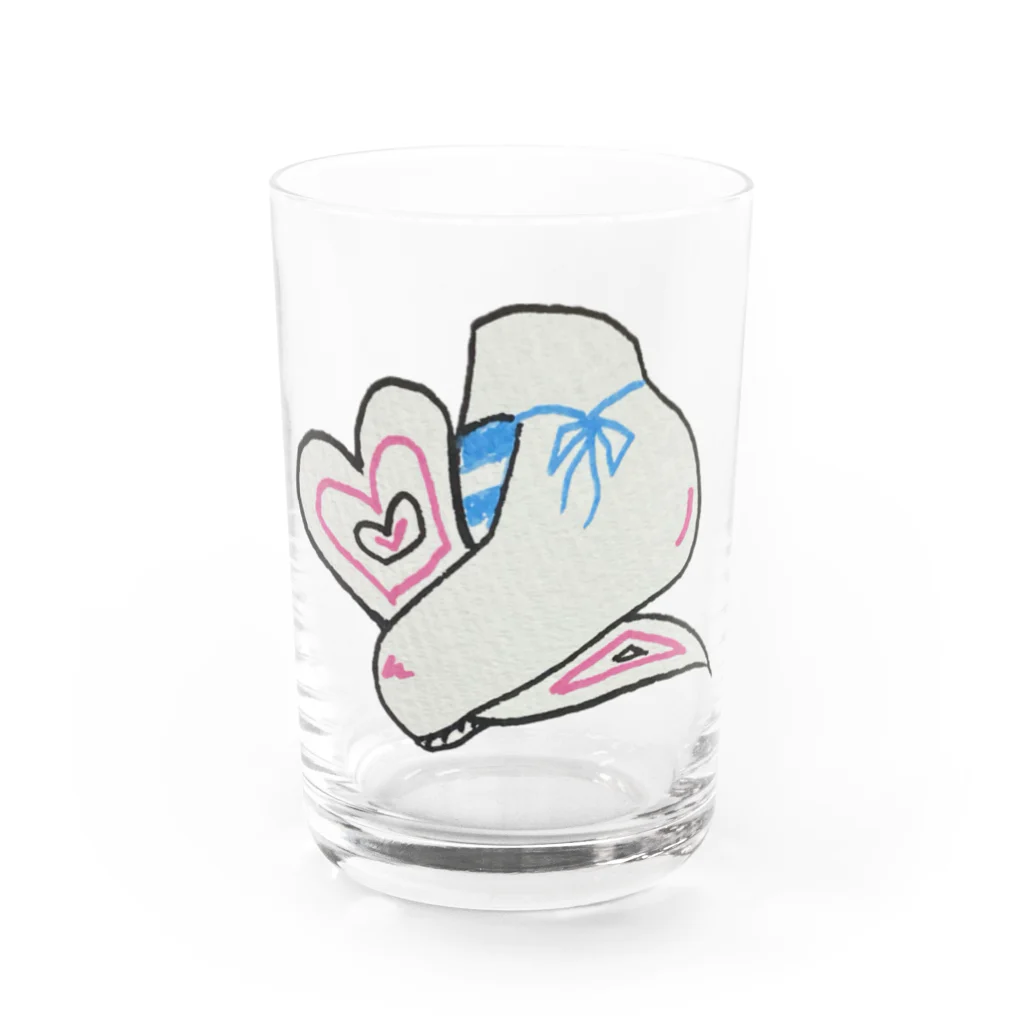 きょうちゃんのﾅｽｶﾞﾏﾏのぷりけちゅ。 Water Glass :front