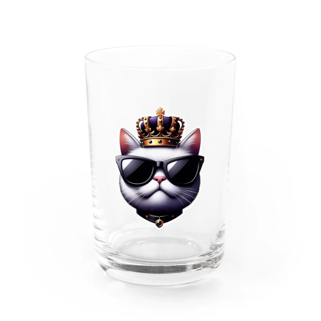 kemono-friendのネコキング Water Glass :front