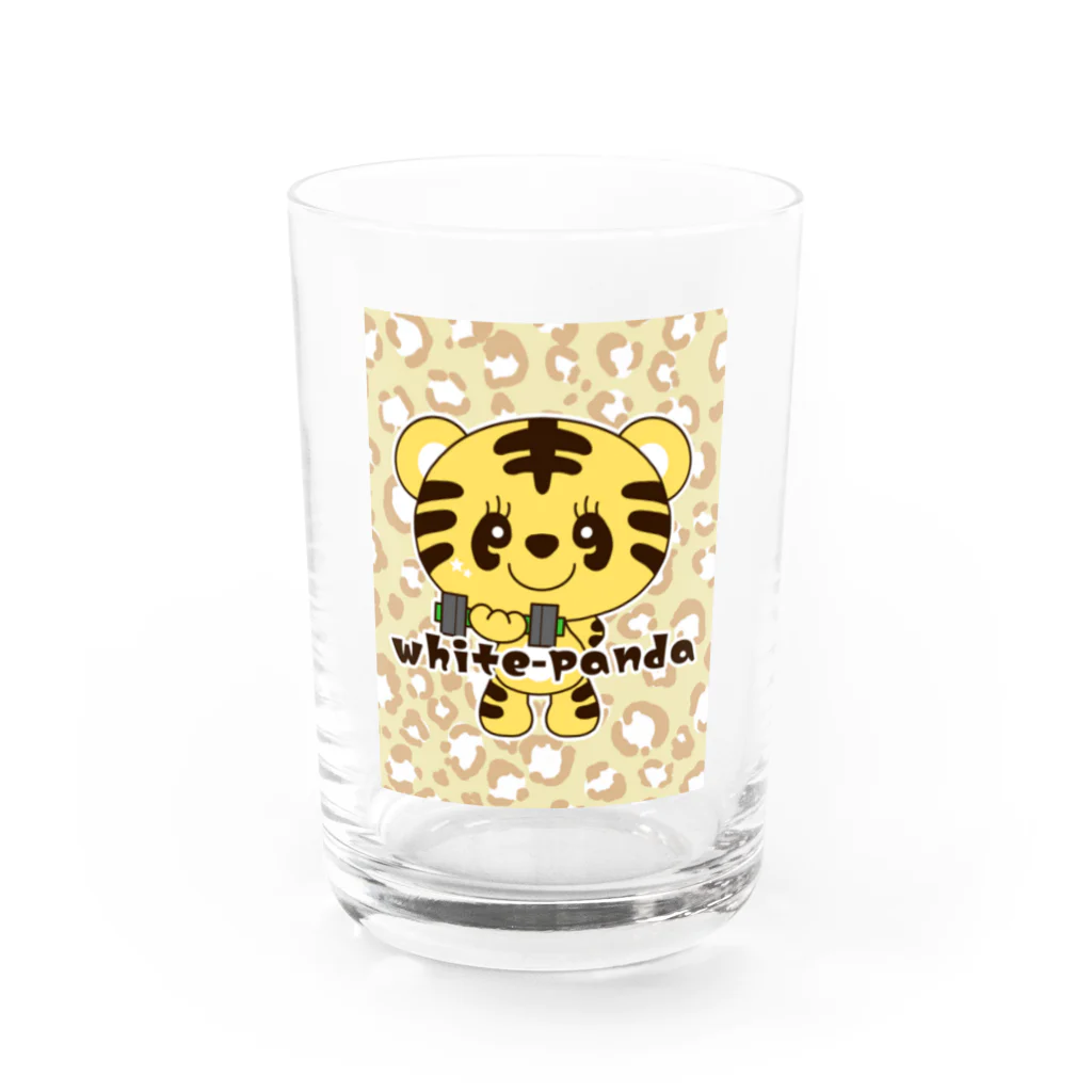 SHOP ©︎w♡p⭐︎3号店の筋トレ好きのとらくん  Water Glass :front