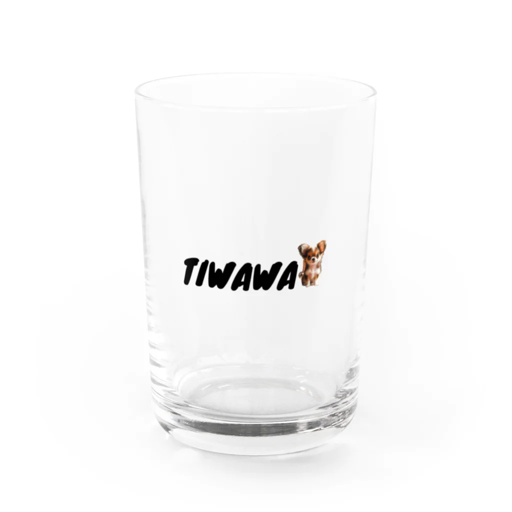 TIWAWA AMORのTIWAWA グラス前面