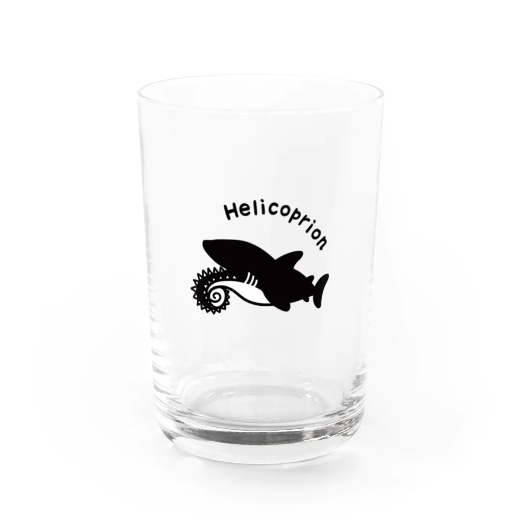 コッコのヘリコプリオン Water Glass :front