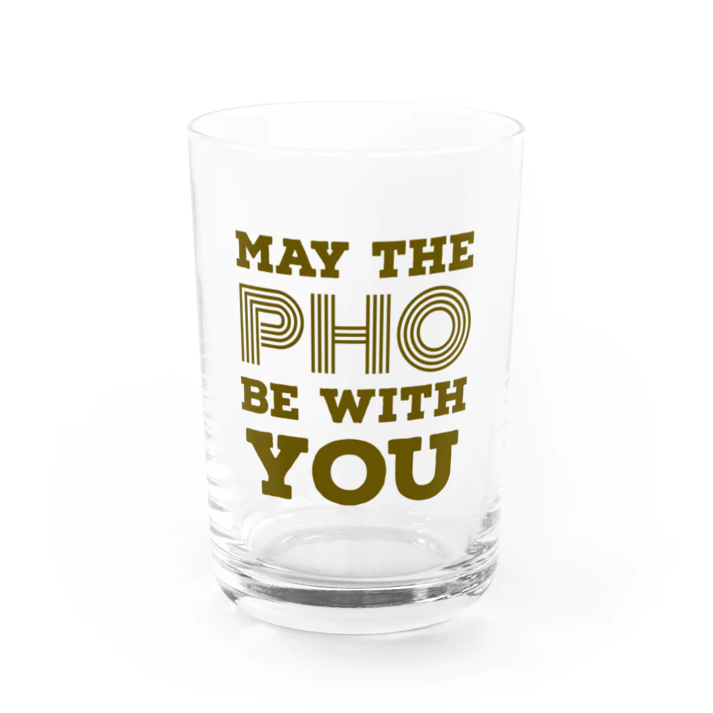 フォー タカハシのMAY THE PHO BE WITH YOU グラス前面