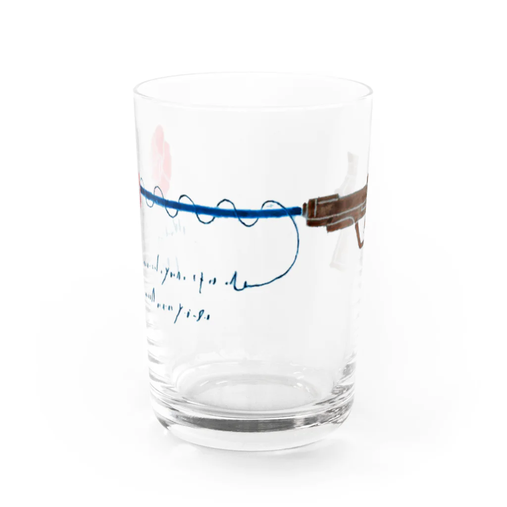 ENFAB DESIGN WORKSのレッドローズ-2 Water Glass :front