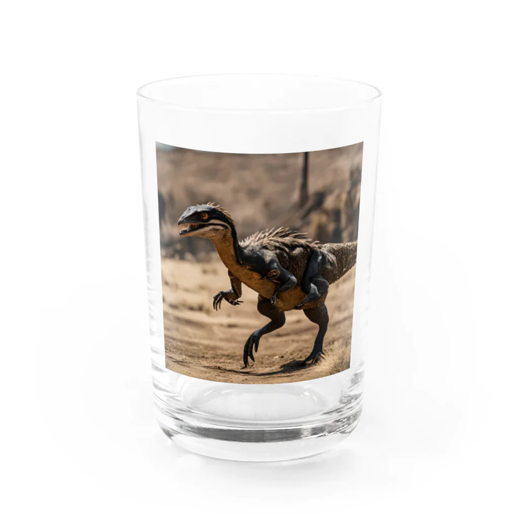 OTIRUBUTUBUTUのデイノニクス Water Glass :front