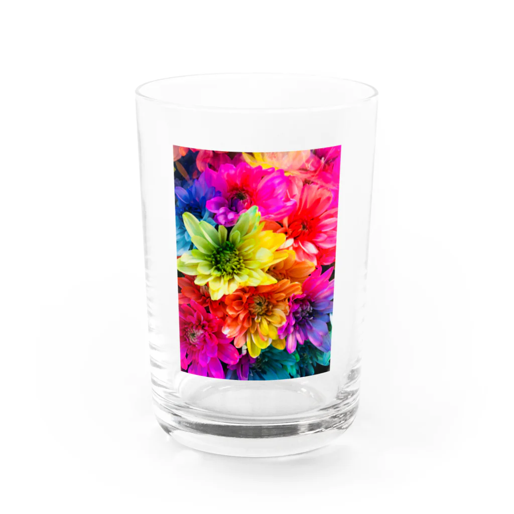 itoito6のビビットカラー Water Glass :front