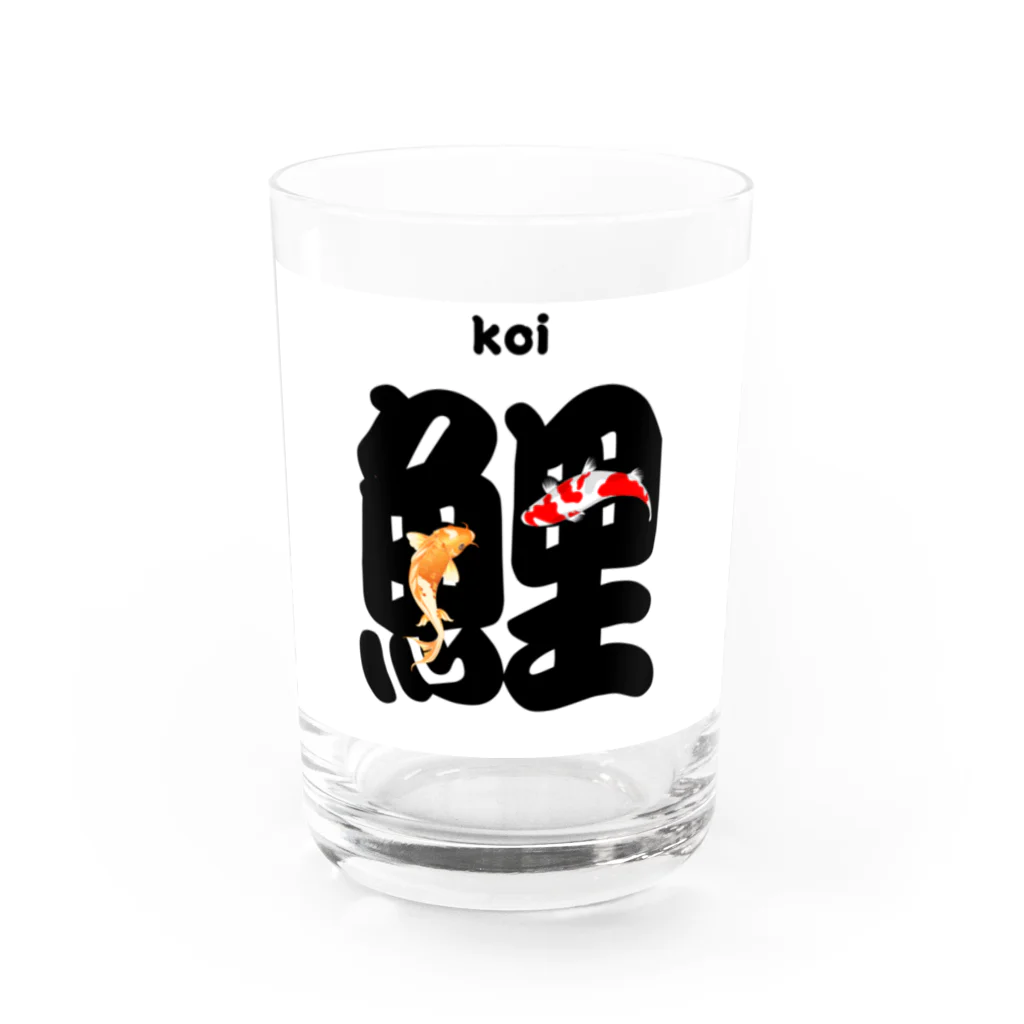 NaturalCanvasのKOI Water Glass :front