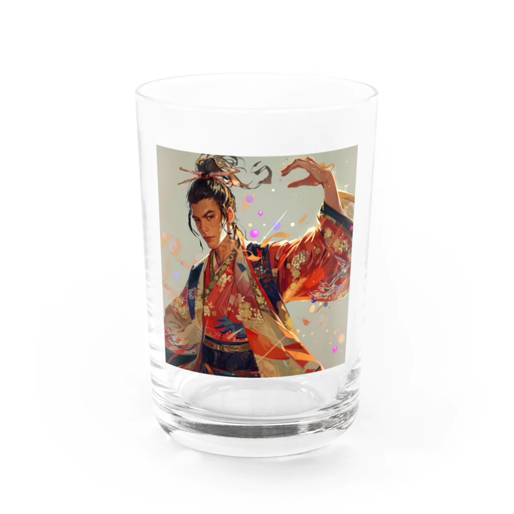 AQUAMETAVERSEの戦国レイブ　Tomoe bb 2712 Water Glass :front