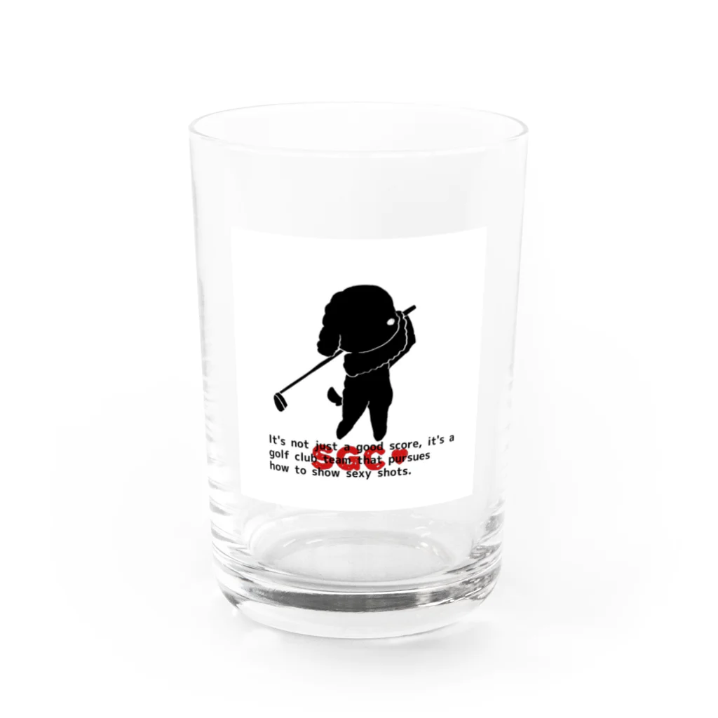 BAJILL shopのSEXY GOLF CLUB Water Glass :front