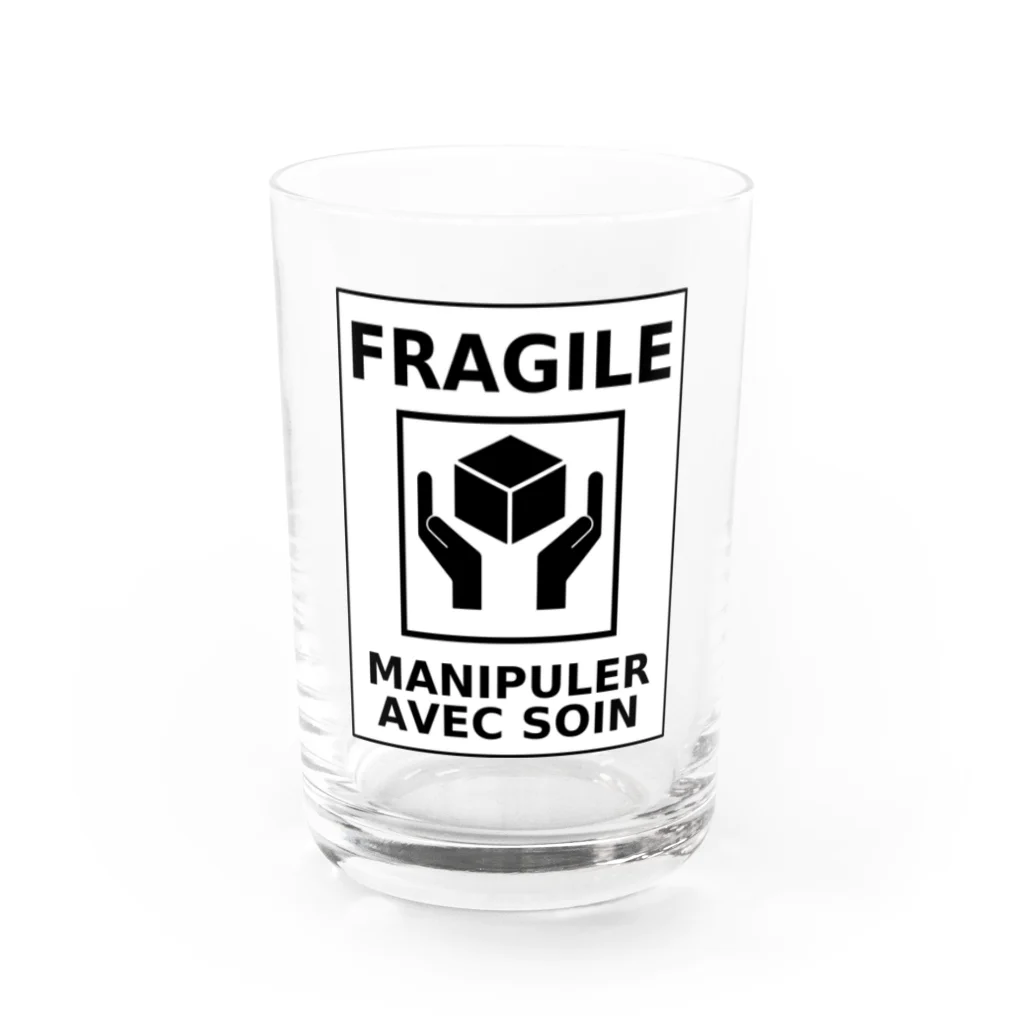 Miyanomae ManufacturingのFRAGILE グラス前面