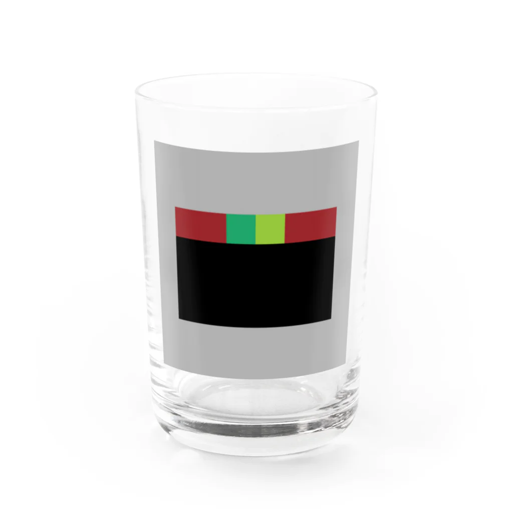 soundのドット（納豆軍艦） Water Glass :front