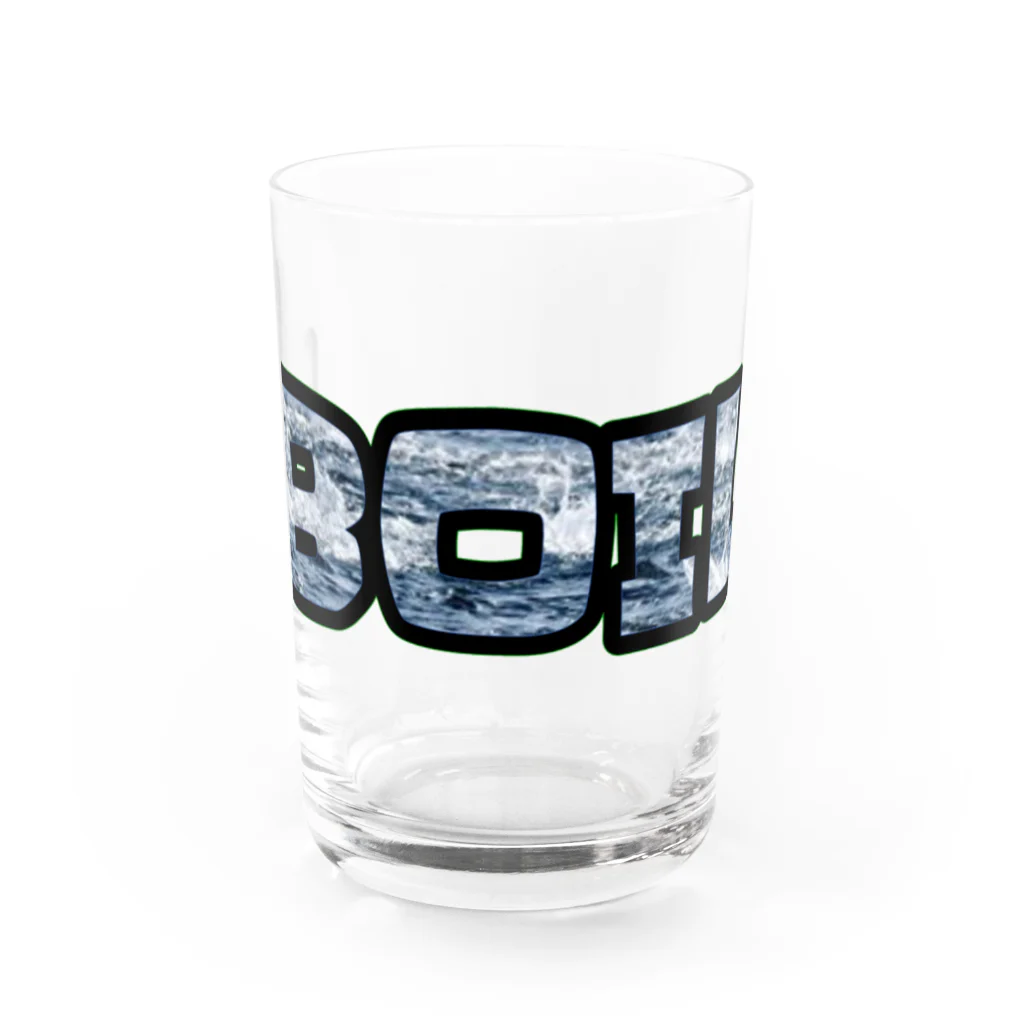 CROWN−CLOWNの【BOIL】ボイルデザイン Water Glass :front