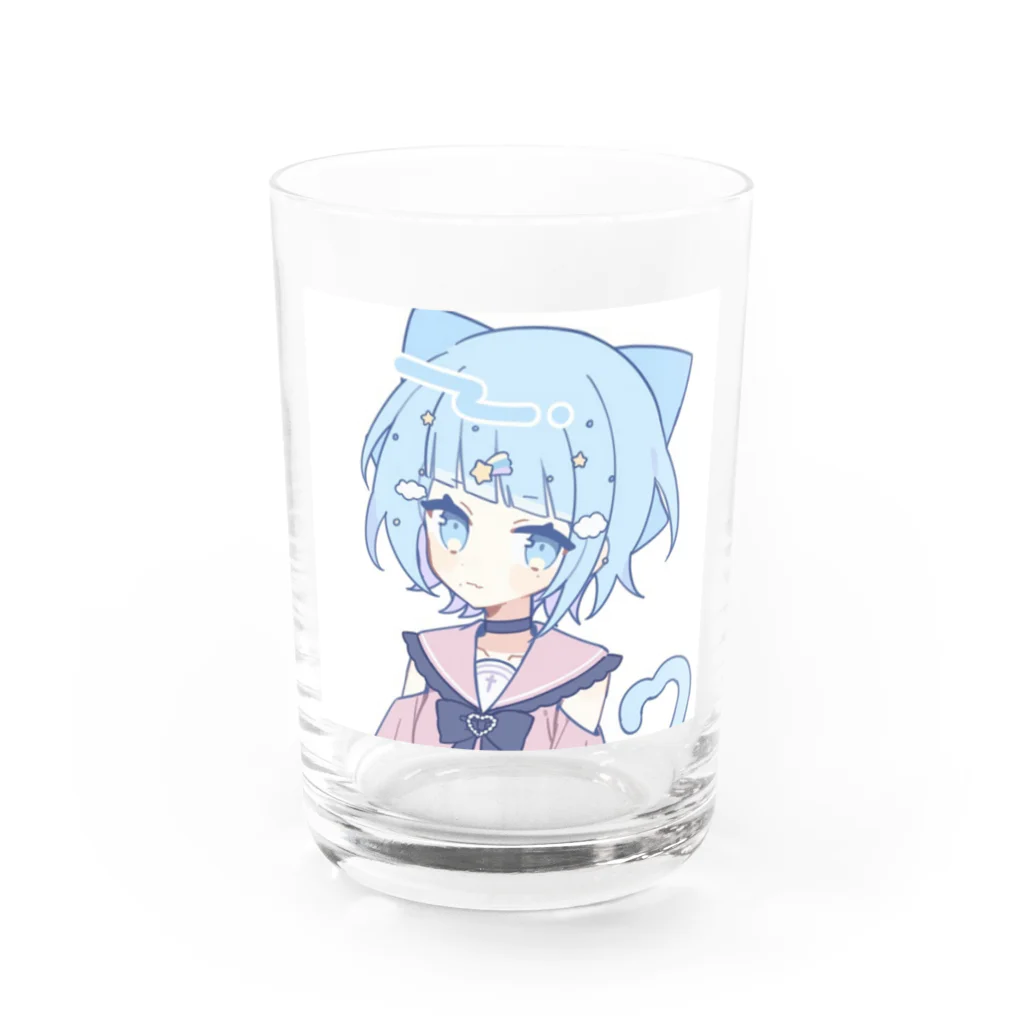 猫耳少女のジュピア Water Glass :front