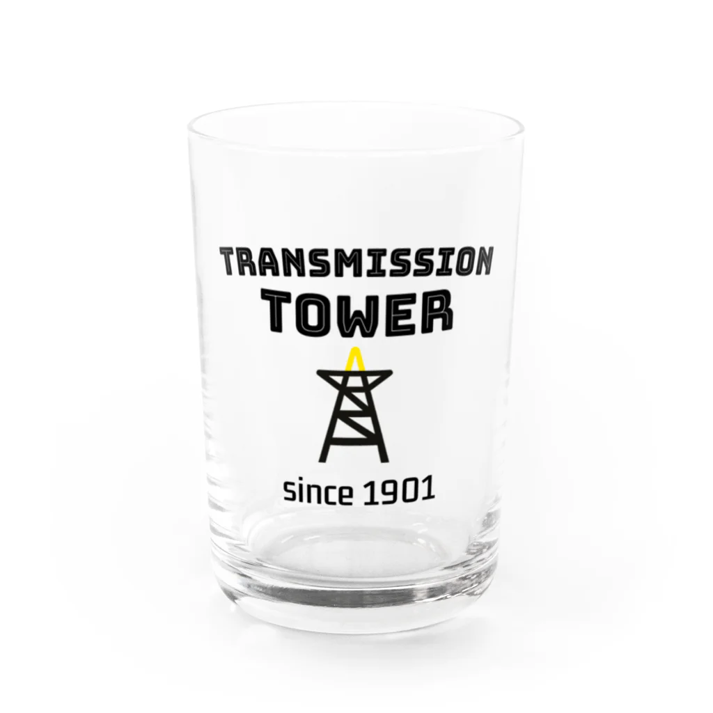 ダムダムのTRANSMISSION TOWER📣 Water Glass :front