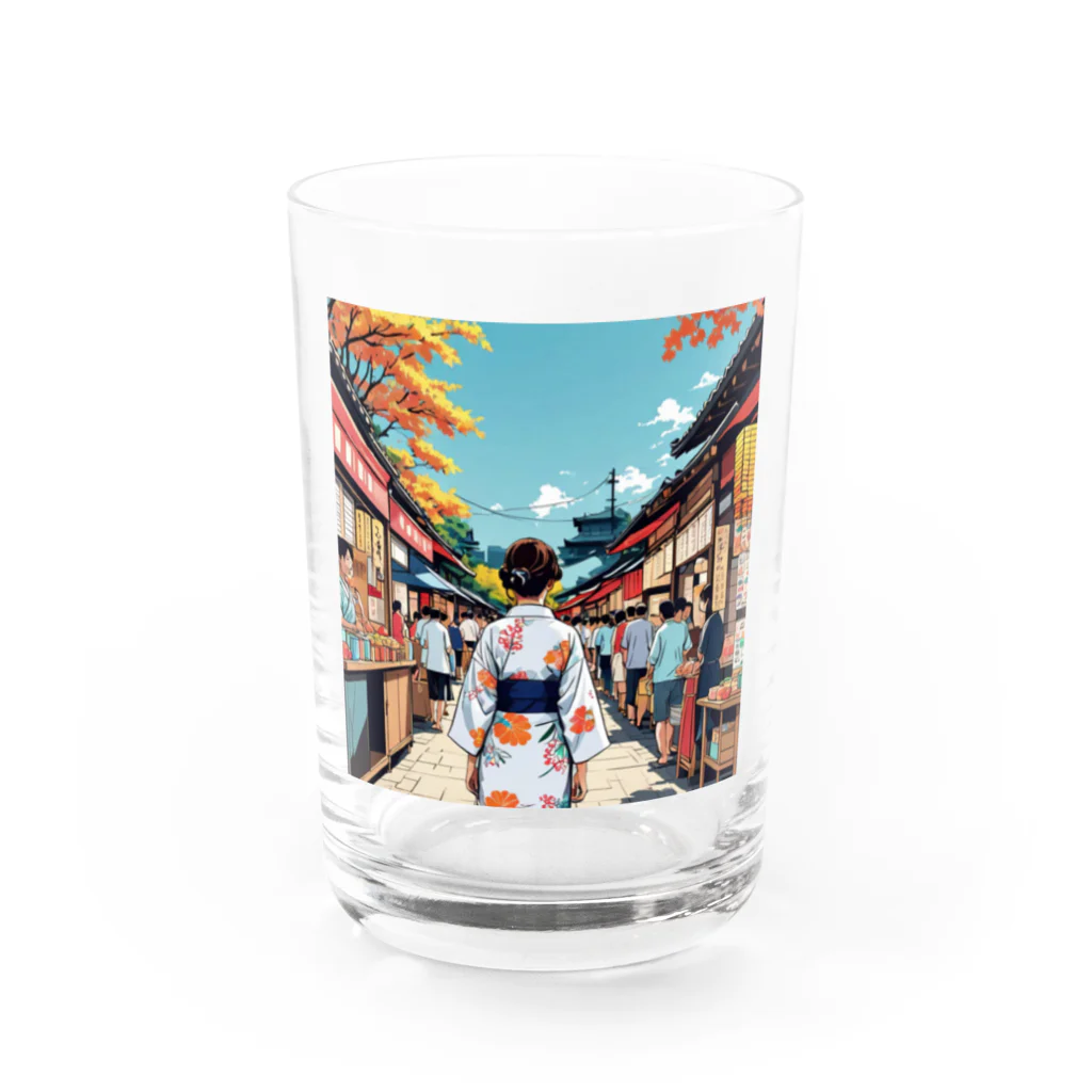 noiSutoaの浴衣 Water Glass :front