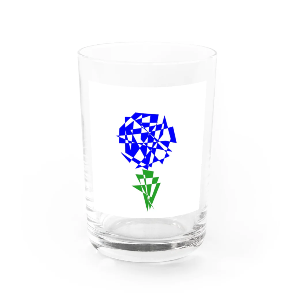 Xenoonaruuuの薔薇バラ Water Glass :front