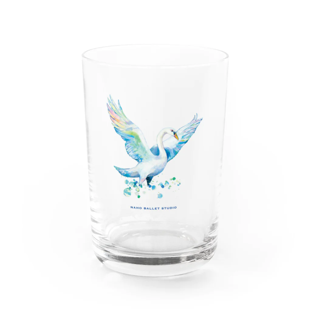 NAHO BALLET STUDIOのスワン🦢✨ Water Glass :front