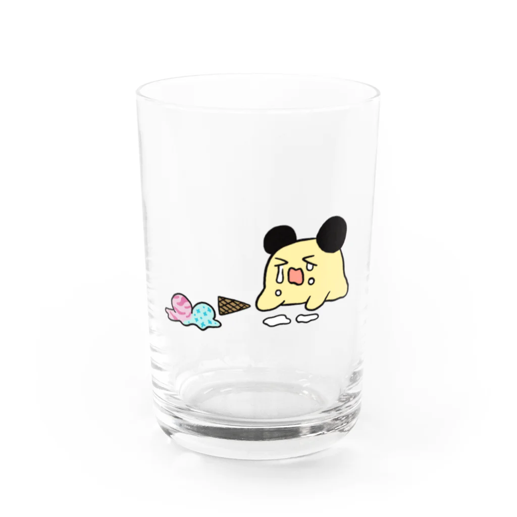 BUTTER no yōsei SHOPのバターの妖精・アイス落としちゃった！ Water Glass :front