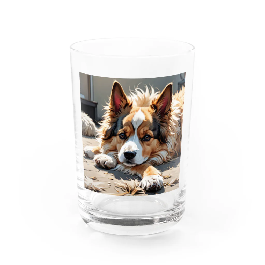 altemaの子犬 Water Glass :front